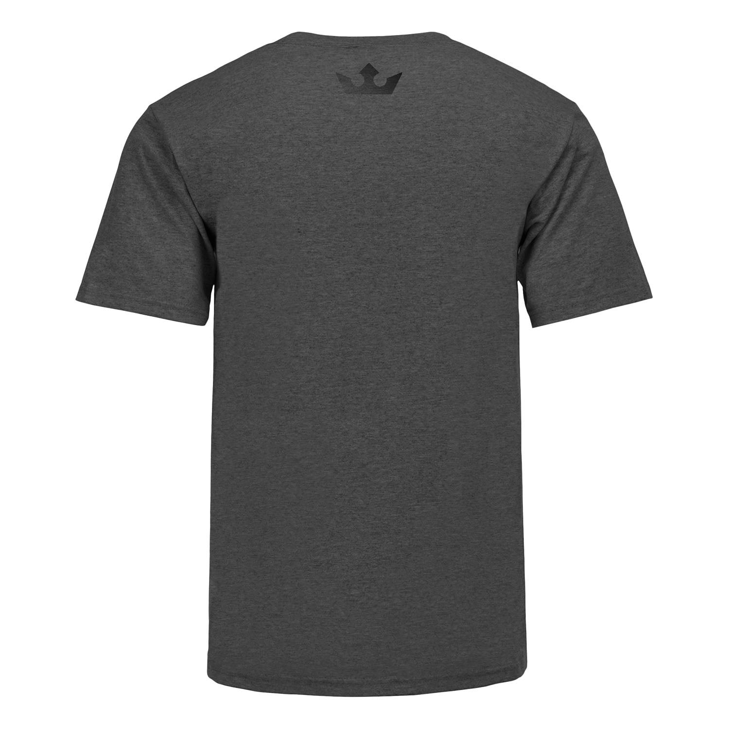 PFL Loud Left T-Shirt in Dark Grey Heather - Front View