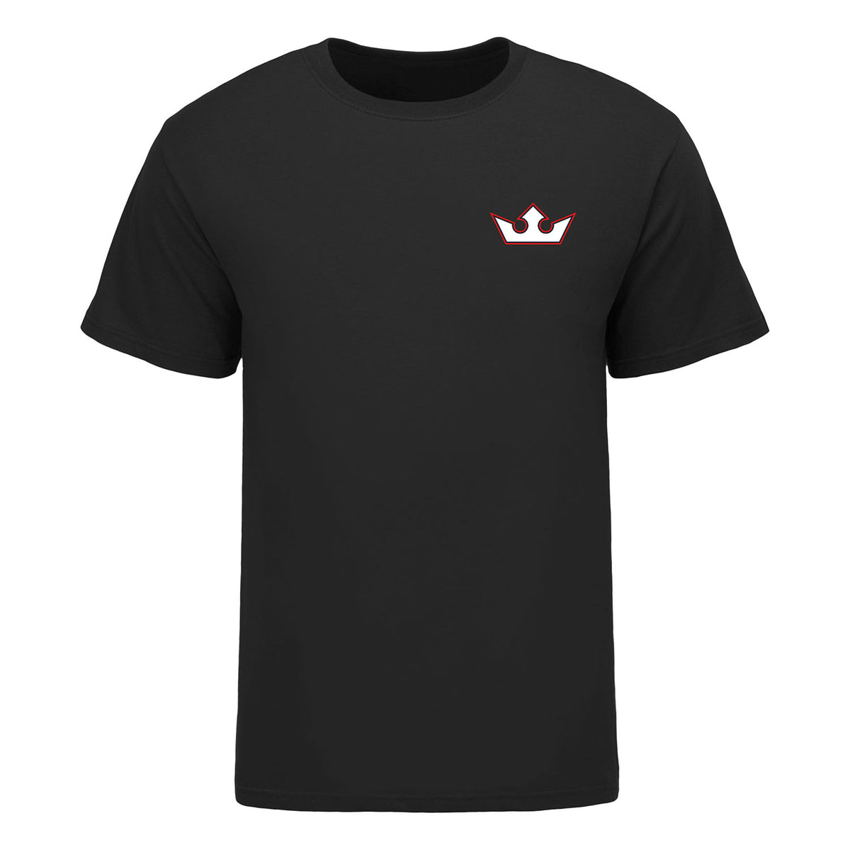 PFL Big Back Arch T-Shirt in Black - Front View