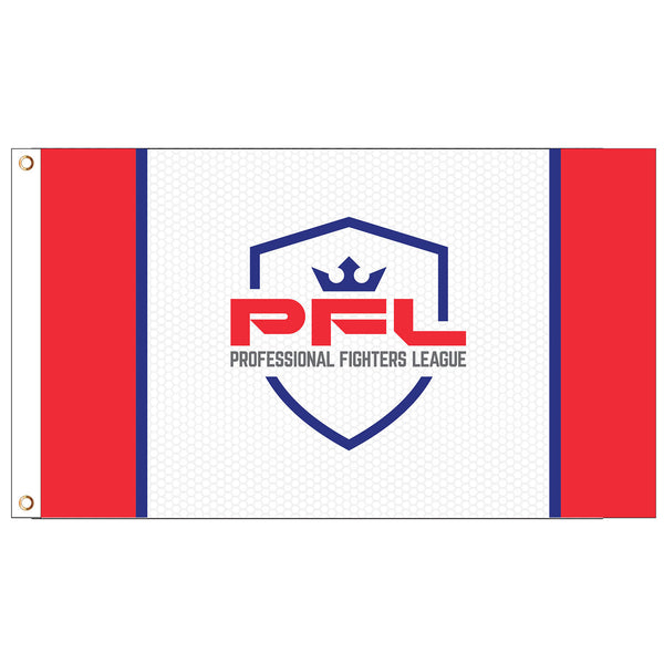 PFL Primary Logo White/Red/Blue Flag Shop PFL