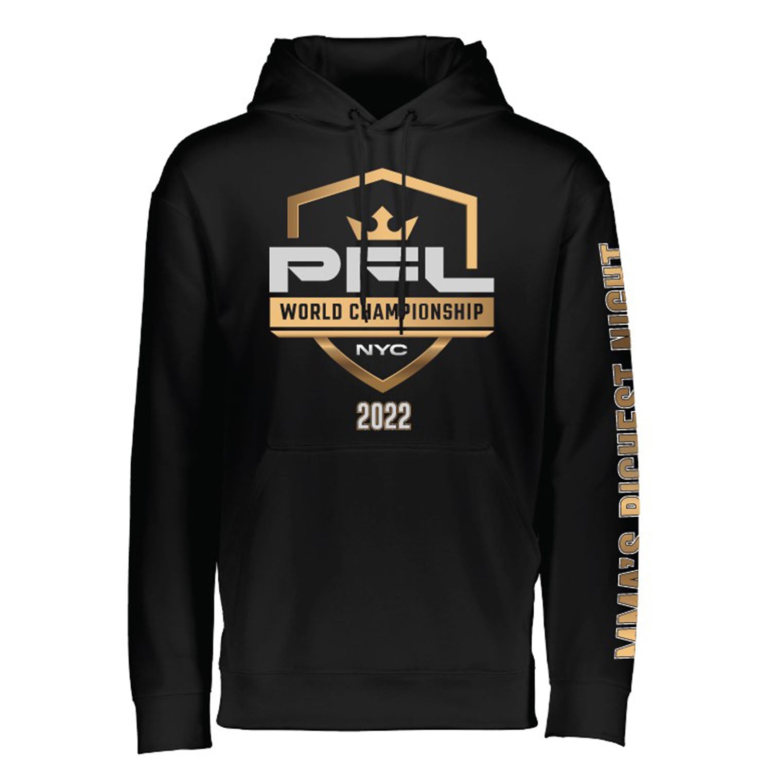 PFL Championship Sweatshirt in Black - Front View