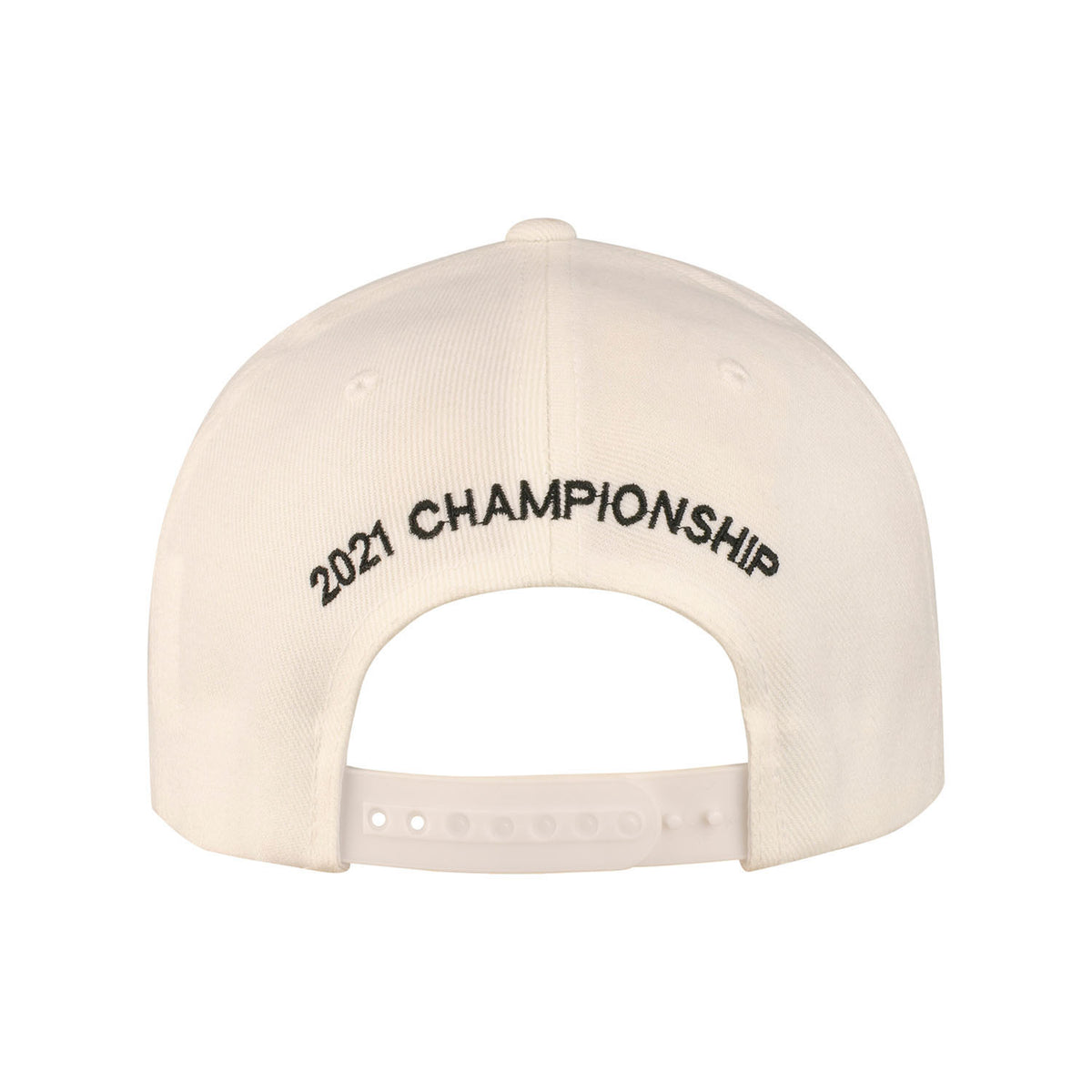 2021 PFL Championship Hat in White - Back View