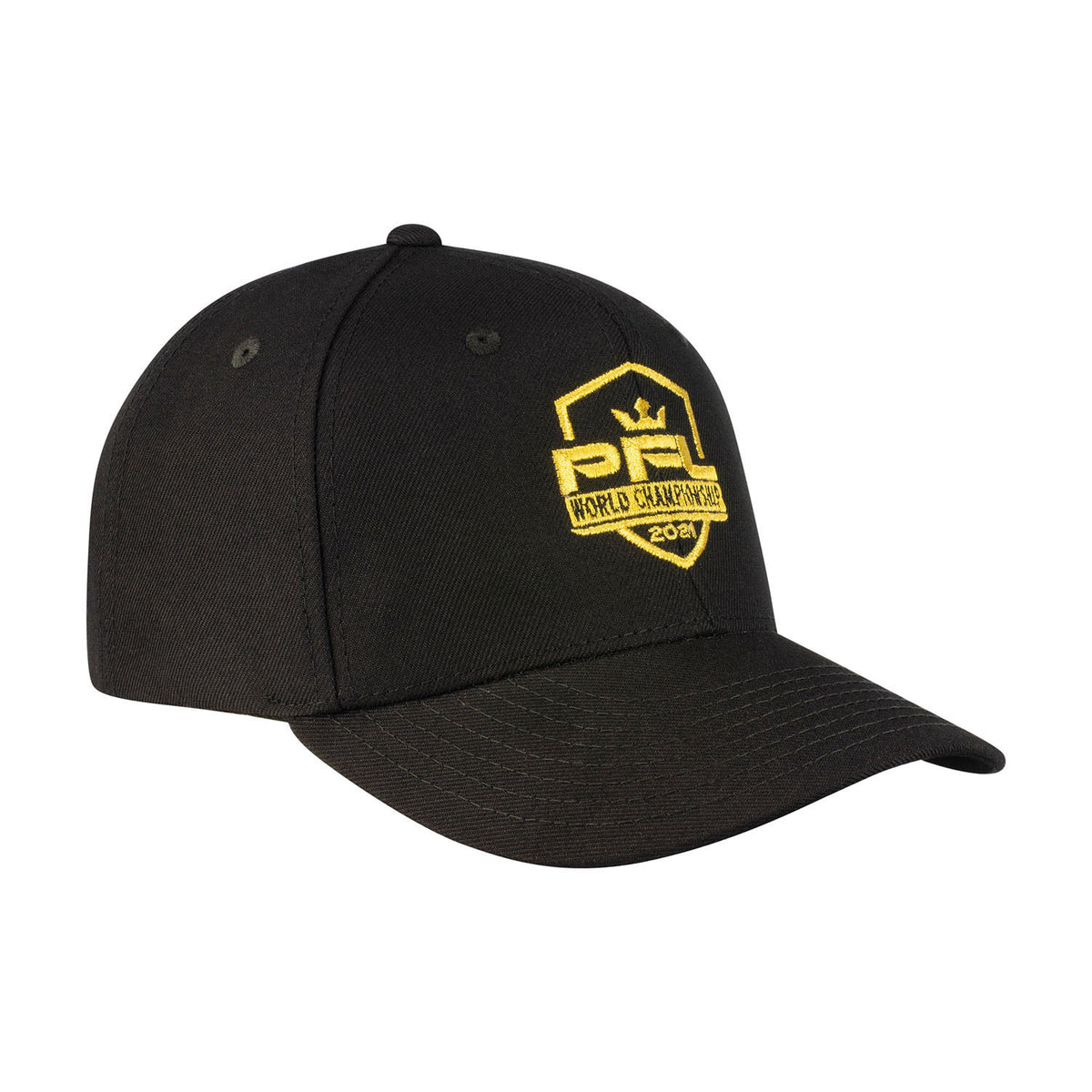 2021 PFL Championship Shield Hat in Black - Right Side View