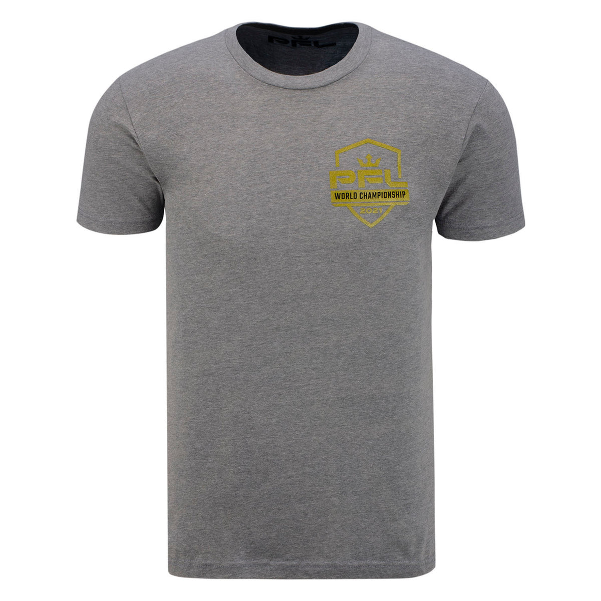 2021 Championship Blue Corner Shirt in Grey - Front View