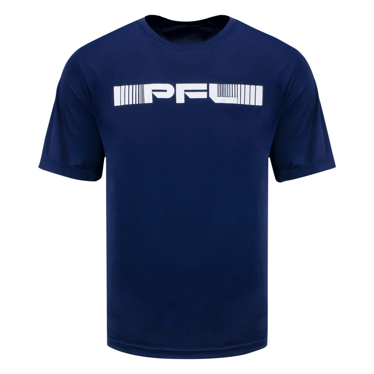 PFL Performance T-Shirt in Navy - Front View