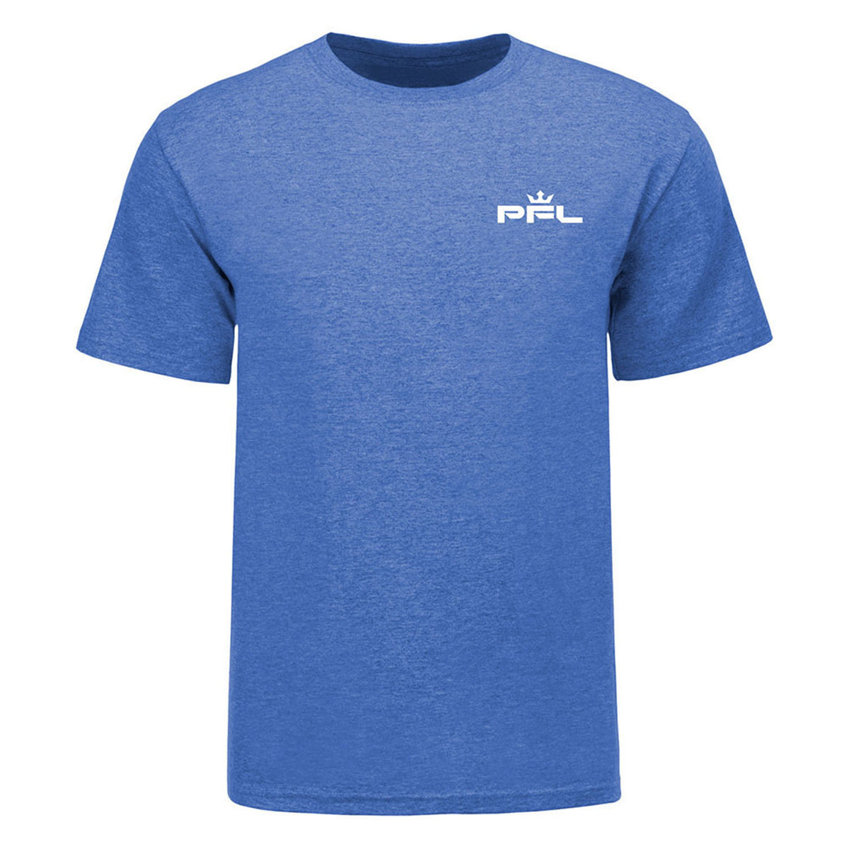 PFL Logo T-Shirt in Blue - Front View