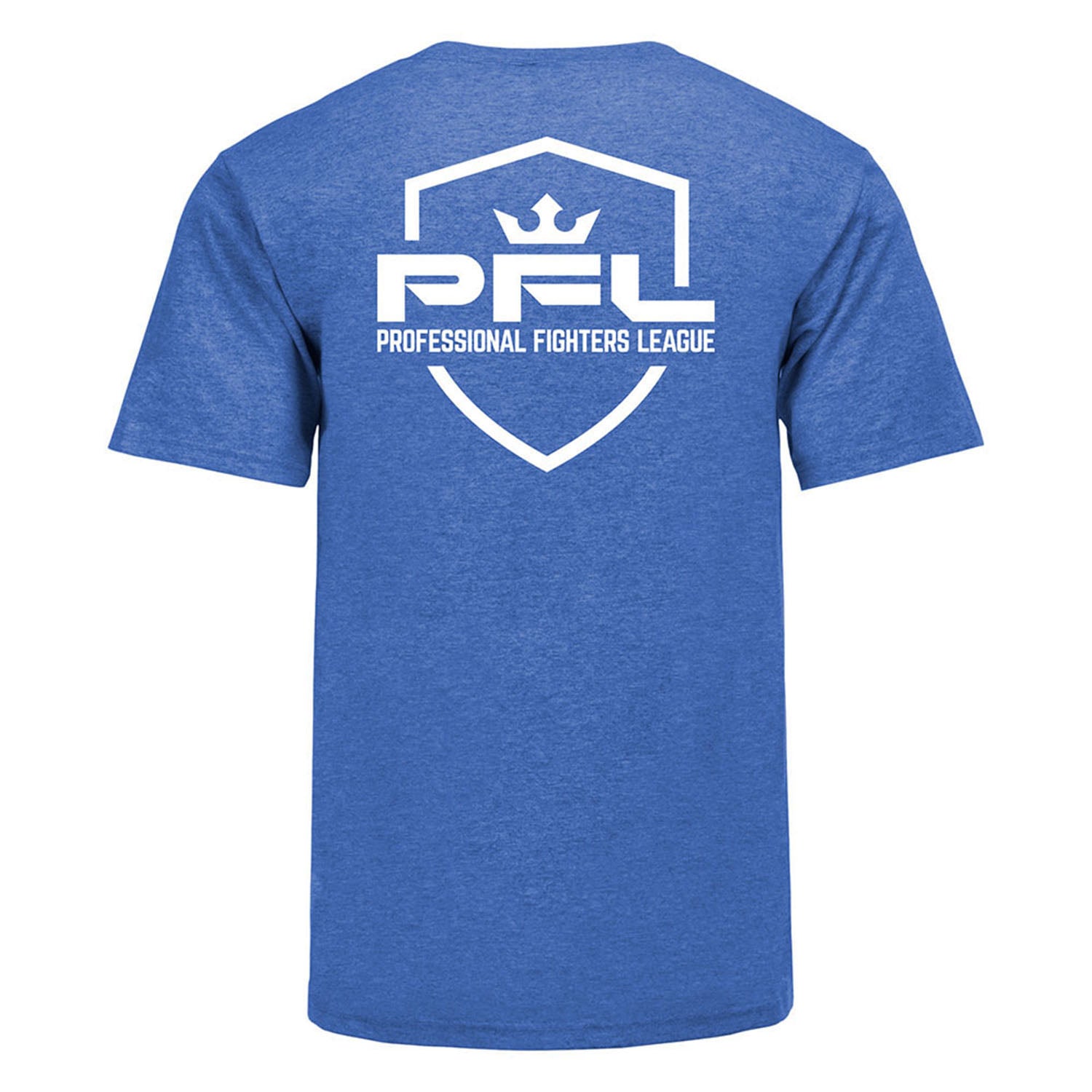 PFL Logo T-Shirt in Blue - Back View