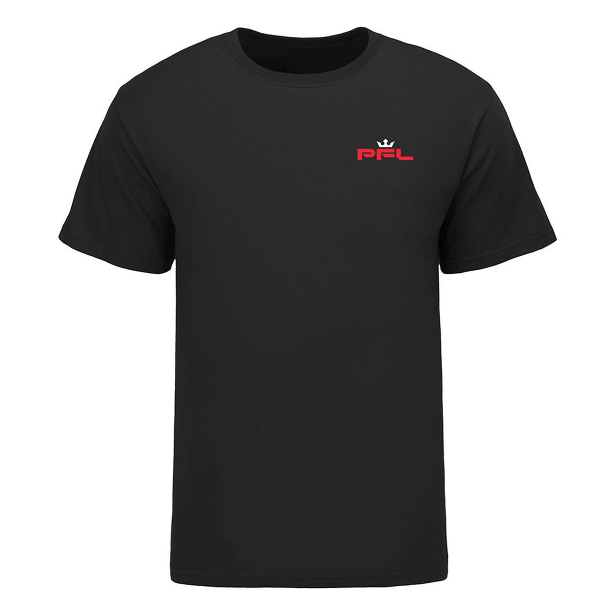 PFL Logo T-Shirt in Black - Front View