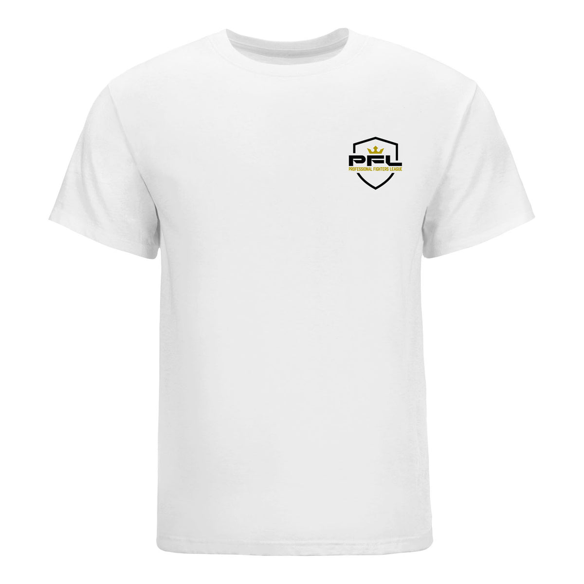 PFL The Come Up T-Shirt in White - Front View
